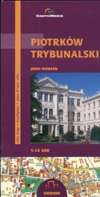 Piotrków Trybunalski - zdjęcie reprintu, mapy