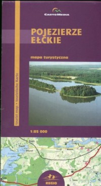 Pojezierze Ełckie - zdjęcie reprintu, mapy