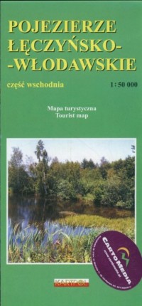 Pojezierze Łęczyńsko-Włodawskie. - zdjęcie reprintu, mapy
