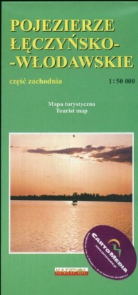 Pojezierze Łęczyńsko-Włodawskie. - zdjęcie reprintu, mapy