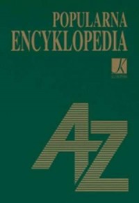Popularna Encyklopedia A-Z - okładka książki