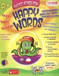 Super English Happy Words (CD) - okładka podręcznika
