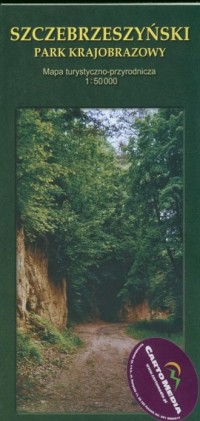 Szczebrzeszyński Park Krajobrazowy - zdjęcie reprintu, mapy