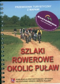 Szlaki rowerowe okolic Puław - zdjęcie reprintu, mapy