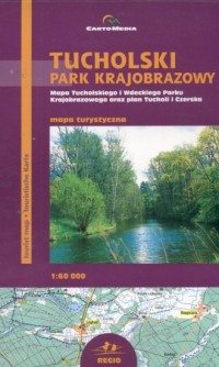 Tucholski Park Krajobrazowy - zdjęcie reprintu, mapy
