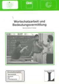 Wortschatzarbeit und Bedeutungsvermittlun - okładka książki