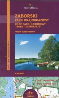 Zaborski Park Krajobrazowy - zdjęcie reprintu, mapy