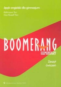 Boomerang. Elementary. Język angielski - okładka podręcznika