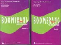 Boomerang Pre-intermediate. Język - okładka podręcznika