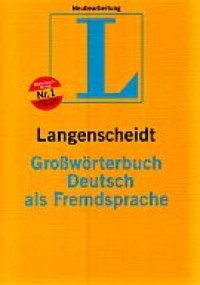 Grossworterbuch Deutsch alsFremdsprache - okładka książki