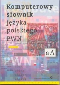 Komputerowy słownik języka polskiego - okładka książki