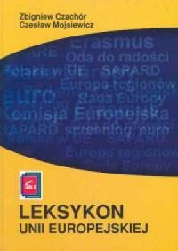 Leksykon Unii Europejskiej - okładka książki