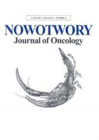 Nowotwory. Journal of Oncology - okładka książki