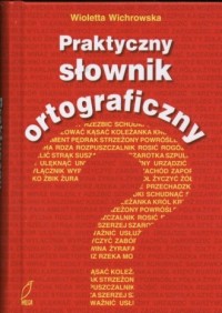 Praktyczny słownik ortograficzny - okładka książki