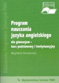 Program nauczania języka angielskiego - okładka podręcznika