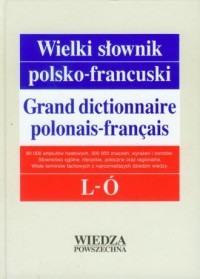 Wielki słownik polsko-francuski. - okładka książki