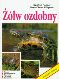 Żółw ozdobny - okładka książki