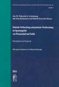 Deutsche Ostforschung und polnische - okładka książki