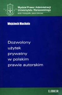 Dozwolony użytek prywatny w polskim - okładka książki