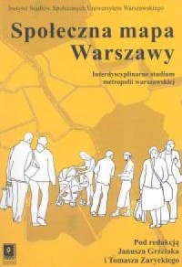 Społeczna mapa Warszawy - okładka książki