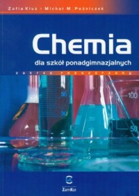 Chemia dla szkół ponadgimnazjalnych - okładka podręcznika