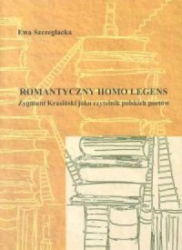 Romantyczny Homo Legens - okładka książki