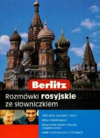 Berlitz. Rozmówki rosyjskie ze - okładka podręcznika