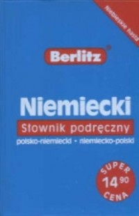 Berlitz. Słownik podręczny polsko-niemiecki, - okładka podręcznika