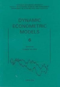 Dynamic Econometric Models 6 - okładka książki