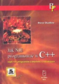 Jak nie programować w C++ czyli - okładka książki