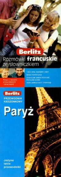 Pakiet Przewodnik kieszonkowy Paryż - okładka podręcznika