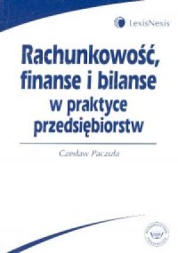 Rachunkowość, finanse i bilanse - okładka książki
