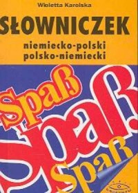 Słowniczek niemiecko-polski polsko-niemiecki - okładka książki