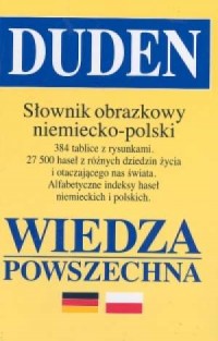 Słownik obrazkowy niemiecko-polski. - okładka książki