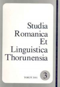 Studia Romanica Et Linguistica - okładka książki