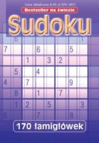 Sudoku. 170 łamigłówek - okładka książki