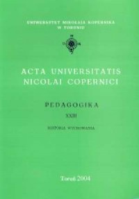 Acta Universitatis Nicolai Copernici. - okładka książki