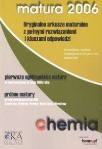 Chemia. Matura 2006. Oryginalne - okładka podręcznika