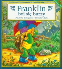 Franklin boi się burzy - okładka książki