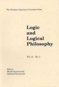 Logic and Logical Philosphy, Vol. - okładka książki