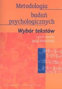 Metodologia badań psychologicznych - okładka książki