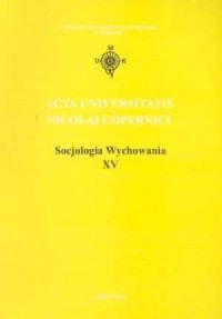 Socjologia XV - okładka książki