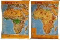 Afryka. Krajobrazy. Ukształtowanie - zdjęcie reprintu, mapy