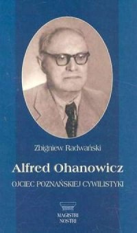 Alfred Ohanowicz - okładka książki