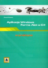 Aplikacje Windows Forms. Net w - okładka książki