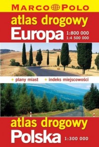 Atlas drogowy. Europa (w skali - zdjęcie reprintu, mapy