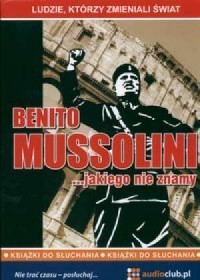 Benito Mussolini... jakiego nie - pudełko audiobooku