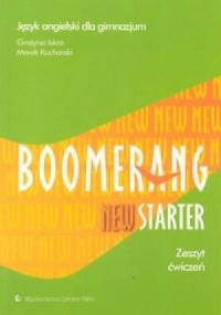 Boomerang. New Starter. Język angielski - okładka podręcznika