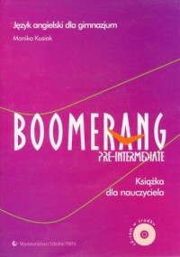 Boomerang Pre-intermediate. Książka - okładka podręcznika
