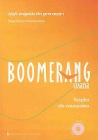 Boomerang Starter. Książka dla - okładka podręcznika